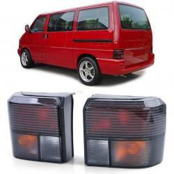 hátsó lámpák Fekete füstszínű VW T4 Bus Transporter Caravelle 90-03