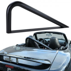 bukókeret roadster Rozsdamentes acél Fekete Mazda MX 5 Miata NA NB 89-05