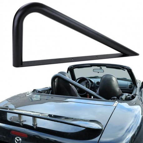 Body kitek és vizuális kiegészítők bukókeret roadster Rozsdamentes acél Fekete Mazda MX 5 Miata NA NB 89-05 | race-shop.hu