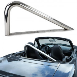 bukókeret roadster Rozsdamentes acél (csiszolt) Mazda MX-5 Miata NA NB 89-05