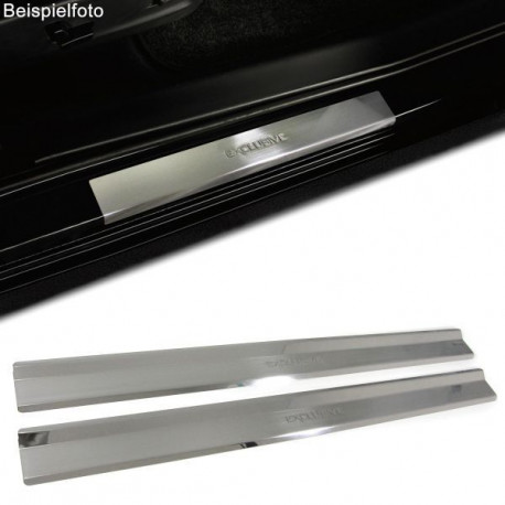 Body kitek és vizuális kiegészítők Rozsdamentes acél küszöbvédő Exclusive BMW E46 Coupe 99-07 | race-shop.hu
