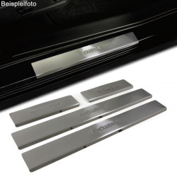 Rozsdamentes acél küszöbvédő Exclusive Opel Astra G 5 ajtós 98-09