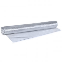 Kipufogó termikus hővédelem matt alumínium kerámia öntapadós 1.8mm 50cmx50cm 500°C