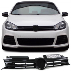 Sport hűtőrács fényes Fekete VW Golf 6 08-13