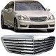 Body kitek és vizuális kiegészítők RACES hűtőrács (Sport) Mercedes S Class W221 Facelift 09-13-hoz, króm | race-shop.hu