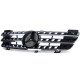 Body kitek és vizuális kiegészítők Sport hűtőrács fényes Fekete Króm Mercedes M Class ML W164 05-08 | race-shop.hu