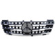 Body kitek és vizuális kiegészítők Sport hűtőrács fényes Fekete Króm Mercedes M Class ML W164 05-08 | race-shop.hu