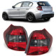 Világítás hátsó lámpák piros, Fekete füstszínű Jobb bal 1 Series BMW E81 E87 04-07 | race-shop.hu