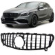 Body kitek és vizuális kiegészítők Sport hűtőrács fényes Fekete Mercedes A Class W176 Facelift 15-18 | race-shop.hu