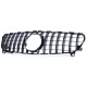 Body kitek és vizuális kiegészítők Sport hűtőrács fényes Fekete Mercedes A Class W176 Facelift 15-18 | race-shop.hu