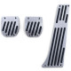 Pedálkészletek Alu pedál készlet váltós autókhoz BMW 3ER E30 E36 E46 E90 E91 E92 E93 | race-shop.hu