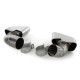 Univerzális Kipufogóvégek Rozsdamentes acél kipufogóvégek V8 sport Pár BMW X5 F15 13-18 | race-shop.hu