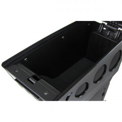 Középkonzol középső kartámasz tárolórekesszel univerzális performance Fekete