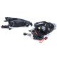 Világítás Átlátszó üveg fényszórók Fekete H7 H7 + adapter Peugeot 206 minden modell 98-tól | race-shop.hu