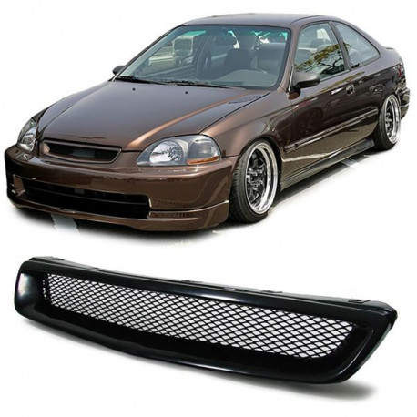 Body kitek és vizuális kiegészítők RACES hűtőrács (Sport) Honda Civic 95-98 EJ EK EM1-hez | race-shop.hu