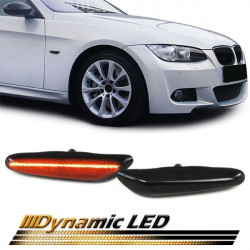 Dynamic LED oldalsó ívek Fekete BMW E81 E87 E90 E92 E93 X1 E84