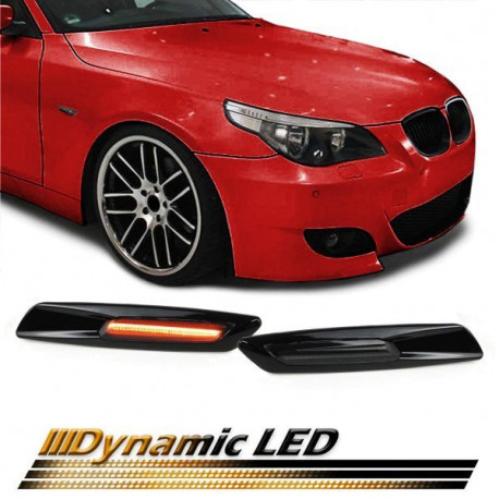 Világítás Dynamic LED oldalsó ívek Fekete BMW 3 Series E90 E91 E92 E93 05-10 | race-shop.hu