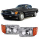 Világítás fényszórók LWR-rel Jobb + bal teljes készlet Mercedes SL R107 SLC C107 | race-shop.hu