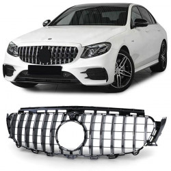 Sport hűtőrács Fekete Króm Mercedes E Class W213 S213 16-20