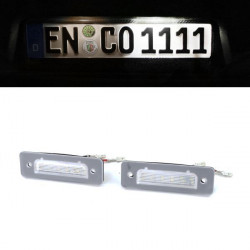 LED fehér rendszámtábla világítás 6000K BMW E30 E12 E28 E24 E23 Z1