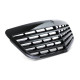 Body kitek és vizuális kiegészítők RACES hűtőrács (Sport) Mercedes S Class W221 without Distronic 09-13-hoz, fényes fekete | race-shop.hu