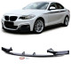 Body kitek és vizuális kiegészítők első spoiler ajak sport fényes Fekete BMW 2 Series F22 F23 M Pack | race-shop.hu