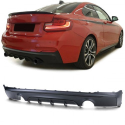 hátsó diffúzor performance matt egy kimenet re+li BMW 2 series F22 F23 13-tól