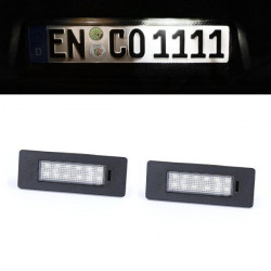 LED fehér rendszámtábla világítás 6000K Audi Q2 Q5 A5 16-tól