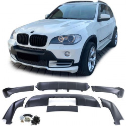 Lökhárító diffúzor aerodinamikai utángyártott készlet első, hátsó BMW X5 E70