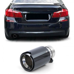 sport kipufogóvég karbon Fekete BMW 5 Series F10 F11 10-16