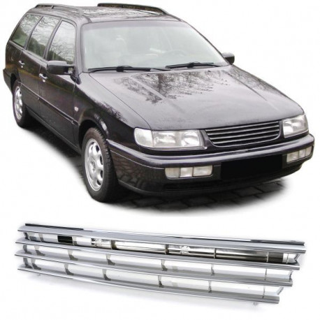 Body kitek és vizuális kiegészítők hűtőrács Embléma nélkül Króm VW Passat 35i B4 93-97 | race-shop.hu