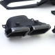 Body kitek és vizuális kiegészítők hátsó sport diffúzor kipufogóvégekkel Fekete Mercedes C C205 Coupe 15-18 | race-shop.hu