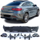 Body kitek és vizuális kiegészítők RACES hátsó diffúzor (Sport) Mercedes GLE Coupe C292-höz, rozsdamentes acél | race-shop.hu