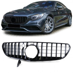 Sport hűtőrács fényes Fekete Mercedes S Coupe C217 Convertible A217 14-17