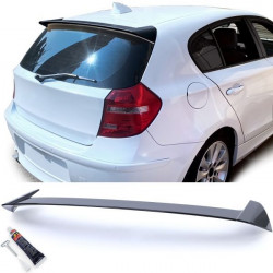 tetőspoiler, hátsó spoiler sport fényes Fekete BMW 1 Series E81 E87 04-12
