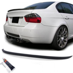 Sport hátsó spoiler Fekete matt BMW 3 Series E90 Sedan 05-11