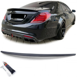 RACES spoiler toldat (Sport) Mercedes S Class W222 13-20-hoz, fényes fekete