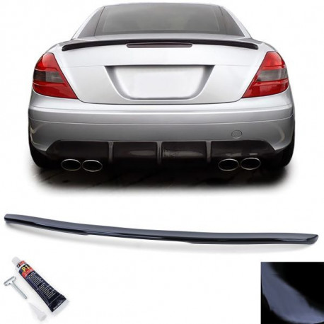 Body kitek és vizuális kiegészítők RACES spoiler toldat (Sport) Mercedes SLK R171 04-11-hez, fényes fekete | race-shop.hu