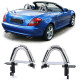 Body kitek és vizuális kiegészítők bukókeret roadster Rozsdamentes acél (csiszolt) Mercedes SLK R171 04-11 | race-shop.hu