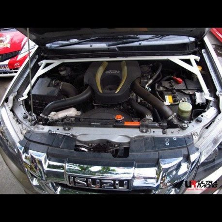 Toronymerevítők Isuzu D-Max 2.5D 11+ UltraRacing 4-pontos Első toronymerevítő ( Front Upper Strutbar ) | race-shop.hu
