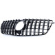 Body kitek és vizuális kiegészítők Sport hűtőrács fényes Fekete Króm Mercedes GL X166 12-15 | race-shop.hu
