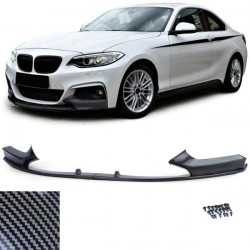 első lökhárító toldat spoiler karbon kinézet BMW 2 Series F22 F23 12-től
