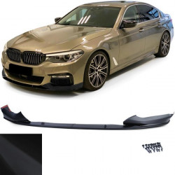 első lökhárító toldat spoiler Fekete matt BMW 5 series G30 G31 16-tól