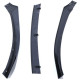 Body kitek és vizuális kiegészítők első sport lökhárító toldat spoiler fényes Fekete VW Golf 6 08-12 | race-shop.hu