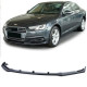 Body kitek és vizuális kiegészítők első lökhárító toldat spoiler fényes Fekete Audi A4 B9 8W 15-19 | race-shop.hu