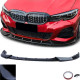 Body kitek és vizuális kiegészítők RACES első splitter (Sport) BMW 3 Series G20 G21 from 18-hoz, fényes fekete | race-shop.hu