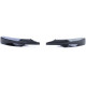Body kitek és vizuális kiegészítők első sarok splitterek fényes Fekete BMW 3 Series E90 E91 08-12 | race-shop.hu