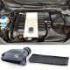 Sport levegőszűrő készlet Légszűrő airbox légbeömlő karbon kinézet Ram Air VW Golf 5 2.0 GTI 03-08 | race-shop.hu