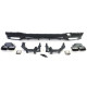 Body kitek és vizuális kiegészítők hátsó sport diffúzor készlet kipufogóvégekkel Fekete Mercedes GLS X166 15-19 | race-shop.hu