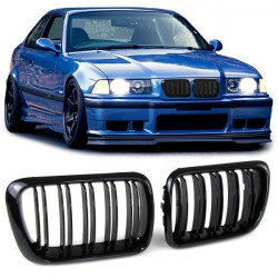 Sport hűtőrács dupla ív performance fényes 3 series BMW E36 96-99